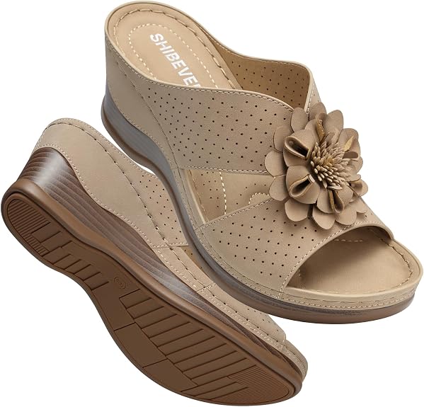 Sandalias Comfort Floral™ Soporte para el arco + máxima comodidad + estilo elegante