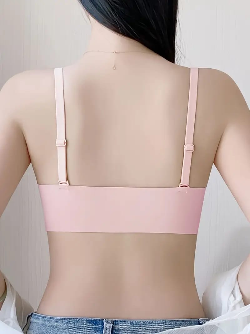 ✨ ConfortShell Bra ✨ Tu comodidad, tu poder, tu piel libre 💖 Sujetador sin aros👙Sin límites💃Solo confort real🌬️