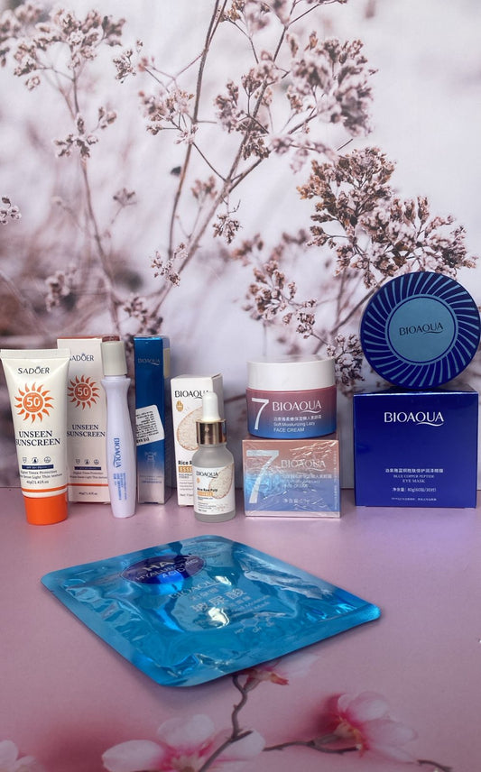 🔥 Kit Bioaqua Antiedad + Aclarante 💥 Elimina Manchas y Arrugas en Días ✨