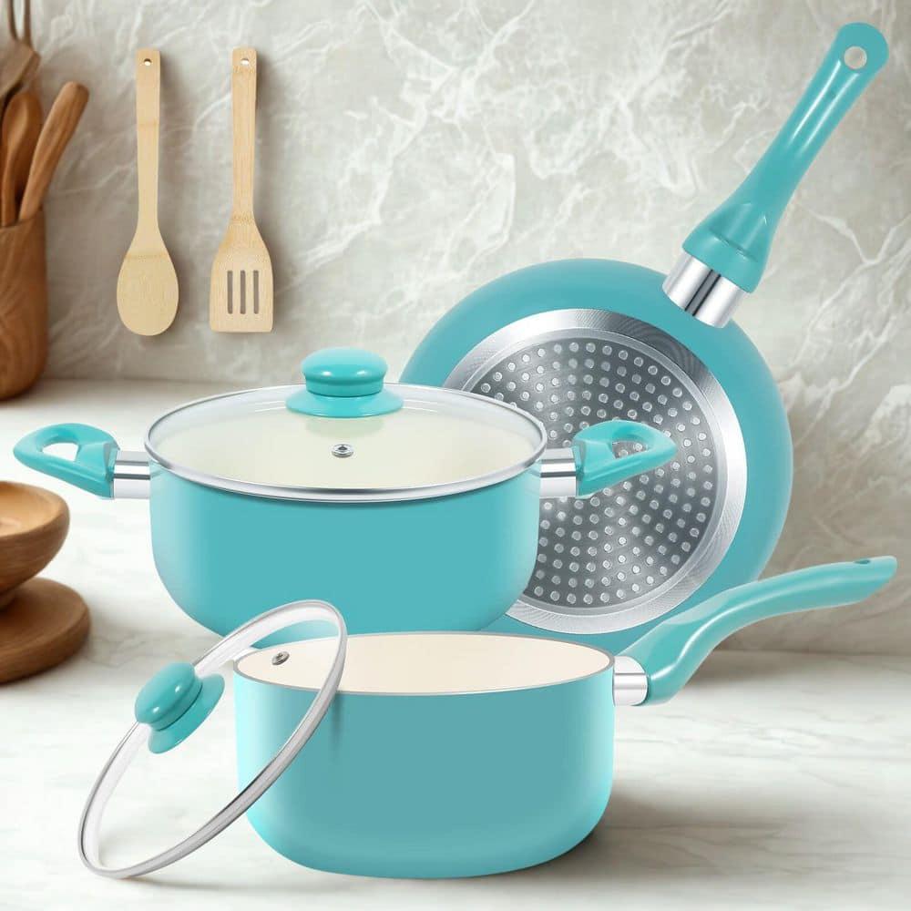 Batería de Cocina Premium 13 Piezas™ | Ollas + Utensilios | Cocina Fácil, Completa y Elegante