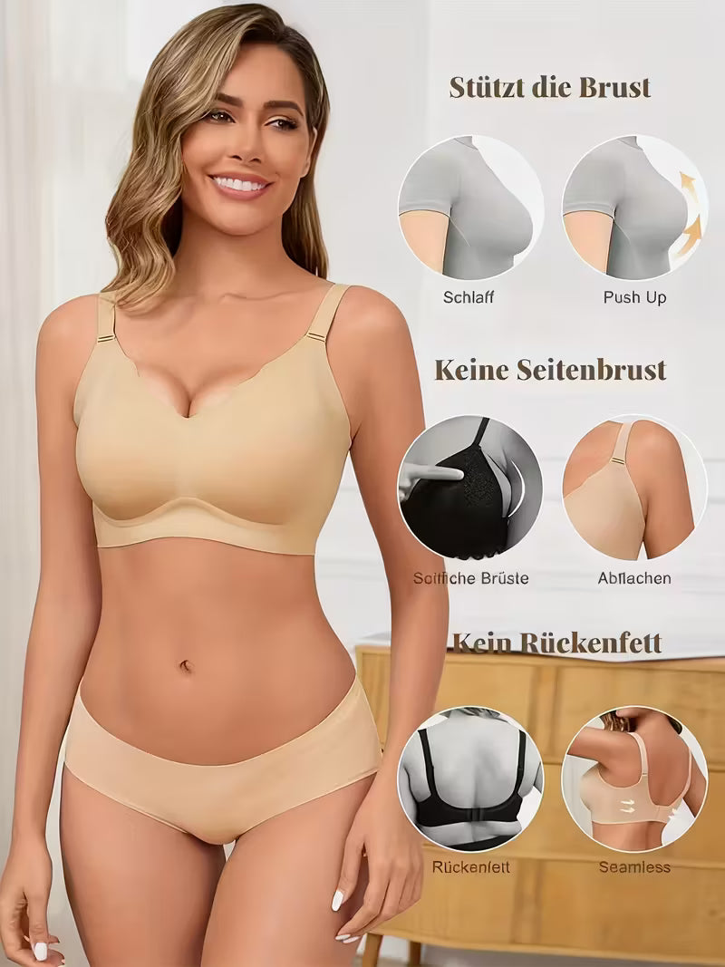 💖REAL BRA 🔥Cero Aros🌿Cero Dolor🌿100% Real🤍Por fin Ya no tengo que elegir entre verme bien o estar cómoda🌸
