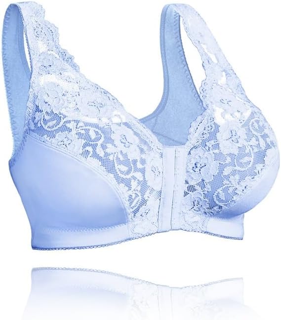👙Divine Lift 💃 Ganchos frontales, encaje elástico, realce superior y corrección de postura: un sujetador todo en uno👙