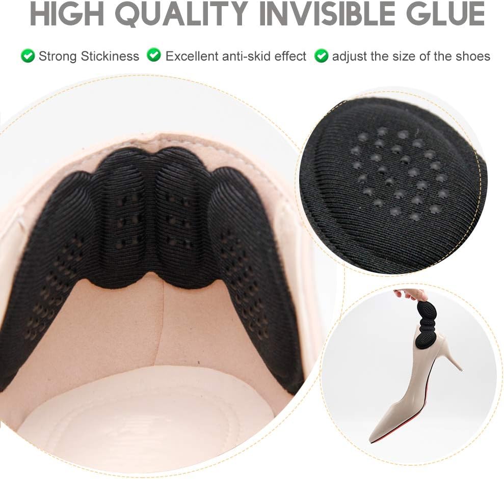 🦶✨Almohadilla Adhesiva para Talón en Algodón 🤍👟 Mayor confort, cero dolor y ajuste perfecto en tus zapatos