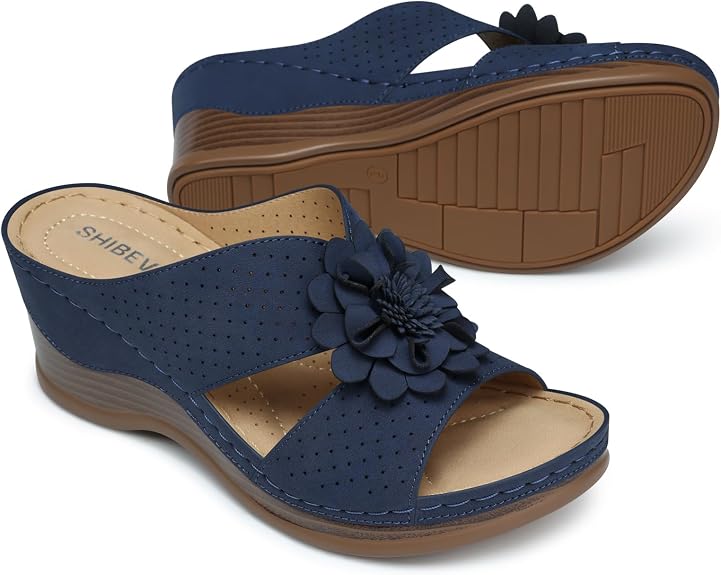 Sandalias Comfort Floral™  Soporte para el arco + máxima comodidad + estilo elegante