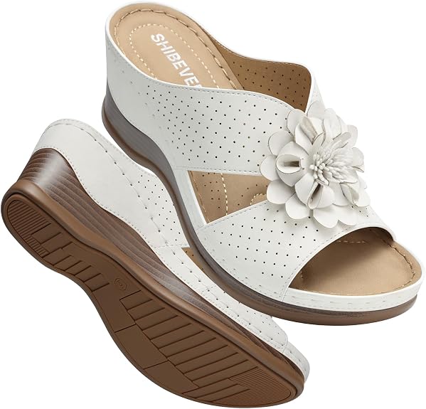 Sandalias Comfort Floral™  Soporte para el arco + máxima comodidad + estilo elegante