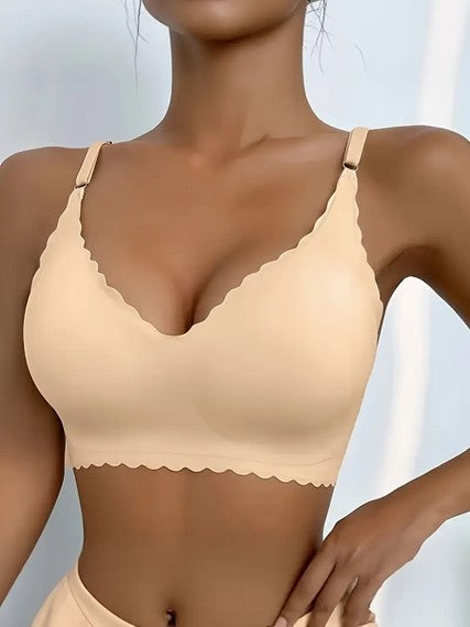 ✨ Second Skin👙El brasier que no sientes ✨ 😌Comodidad brutal🔥 Realce natural 👗Invisible bajo todo