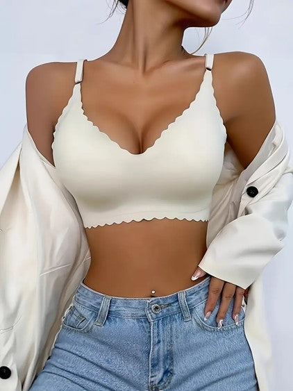 ✨ Second Skin👙El brasier que no sientes ✨ 😌Comodidad brutal🔥 Realce natural 👗Invisible bajo todo