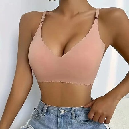 ✨ Second Skin👙El brasier que no sientes ✨ 😌Comodidad brutal🔥 Realce natural 👗Invisible bajo todo