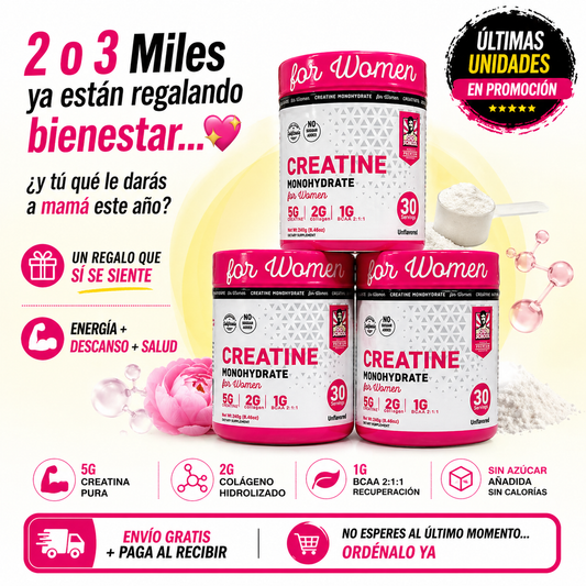 Creatina For Women 🚨✨ RESULTADOS RÁPIDOS: MÁS FUERZA, MENOS FATIGA 💥👙