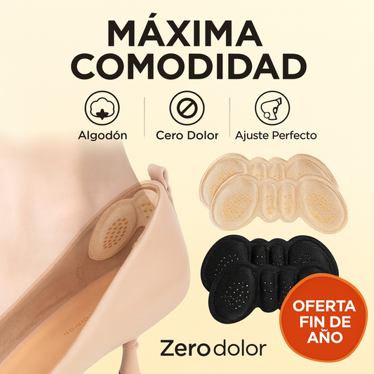 🦶✨Almohadilla Adhesiva para Talón en Algodón 🤍👟 Mayor confort, cero dolor y ajuste perfecto en tus zapatos