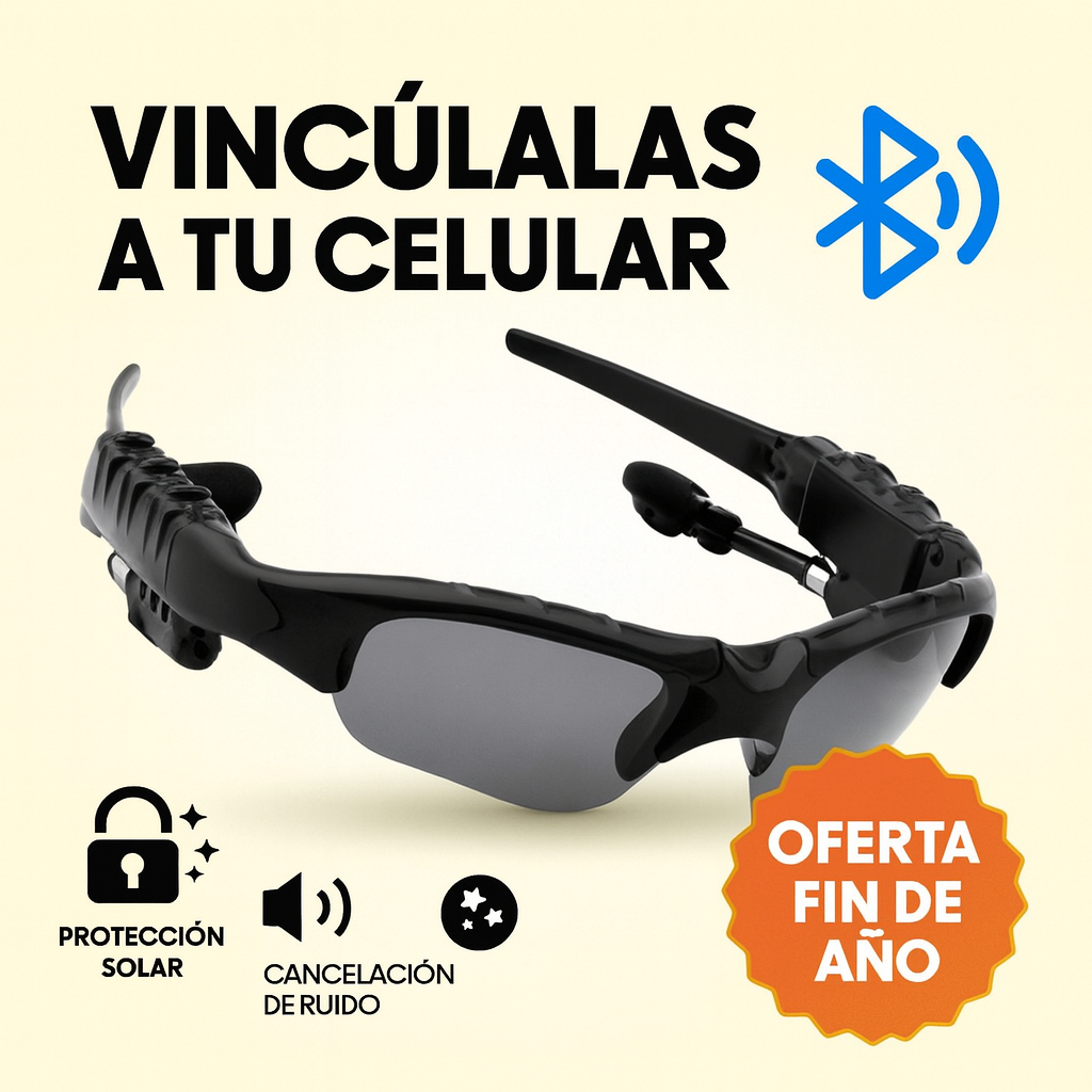 🚵‍♂️👓GAFAS INTELIGENTES  CON AURICULARES INALAMBRICOS INTEGRADOS🌄🚴‍♂️ LISTO PARA CUALQUIER AVENTURA 🔥👓