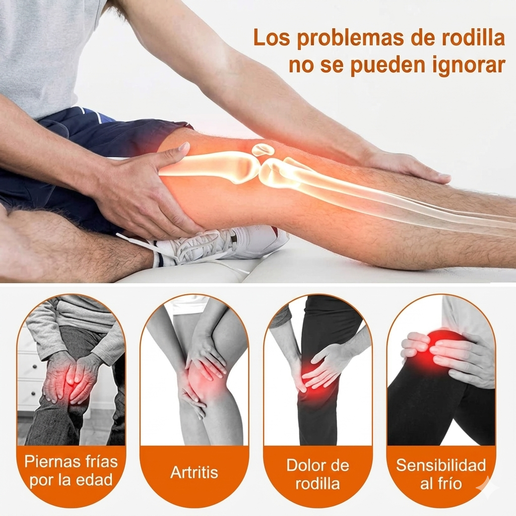 🔥 Rodillera Térmica LSC 113 🦵 Alivio Rápido Para Dolor e Inflamación