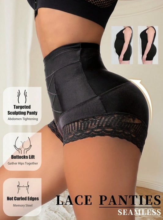 Bragas de Cintura Alta con Control de Abdomen ✨💖Comodidad suave y diseño sin costuras que estiliza tu figura al instante sin marcar la ropa 🌸🔥