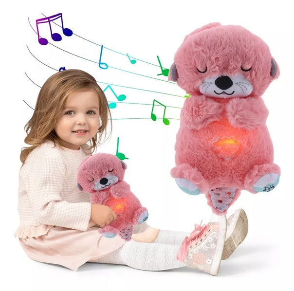 🌙✨ Nutria Peluche que Respira 🦦💤Calma la Ansiedad y Tranquiliza al Instante 🤱💤