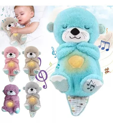 🌙✨ Nutria Peluche que Respira 🦦💤Calma la Ansiedad y Tranquiliza al Instante 🤱💤