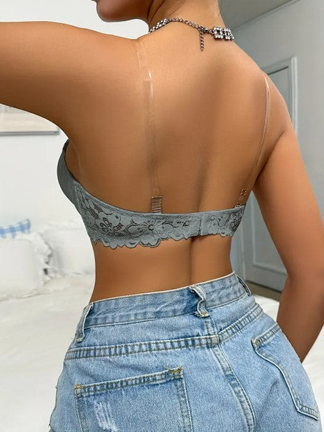 💃MysticBra 👙 Realce sutil, soporte invisible. Un brasier suave, sin varillas, con encaje delicado que envuelve tu figura con comodidad y estilo.👙