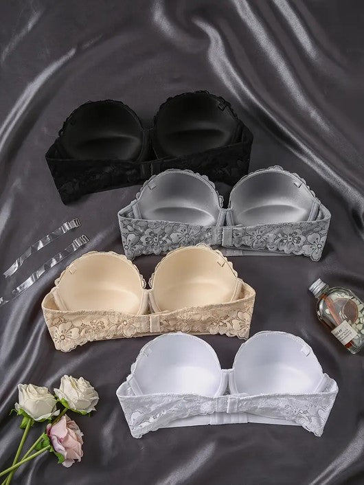 💃MysticBra 👙 Realce sutil, soporte invisible. Un brasier suave, sin varillas, con encaje delicado que envuelve tu figura con comodidad y estilo.👙
