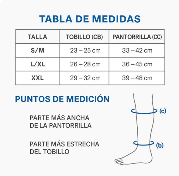 Medias de compresión terapéutica unisex que mejoran la circulación🦵 ALIVIA EL DOLOR Y LA PESADEZ EN TUS PIERNAS DESDE EL PRIMER USO