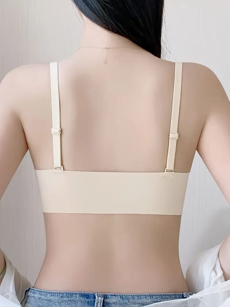 ✨ ConfortShell Bra ✨ Tu comodidad, tu poder, tu piel libre 💖 Sujetador sin aros👙Sin límites💃Solo confort real🌬️