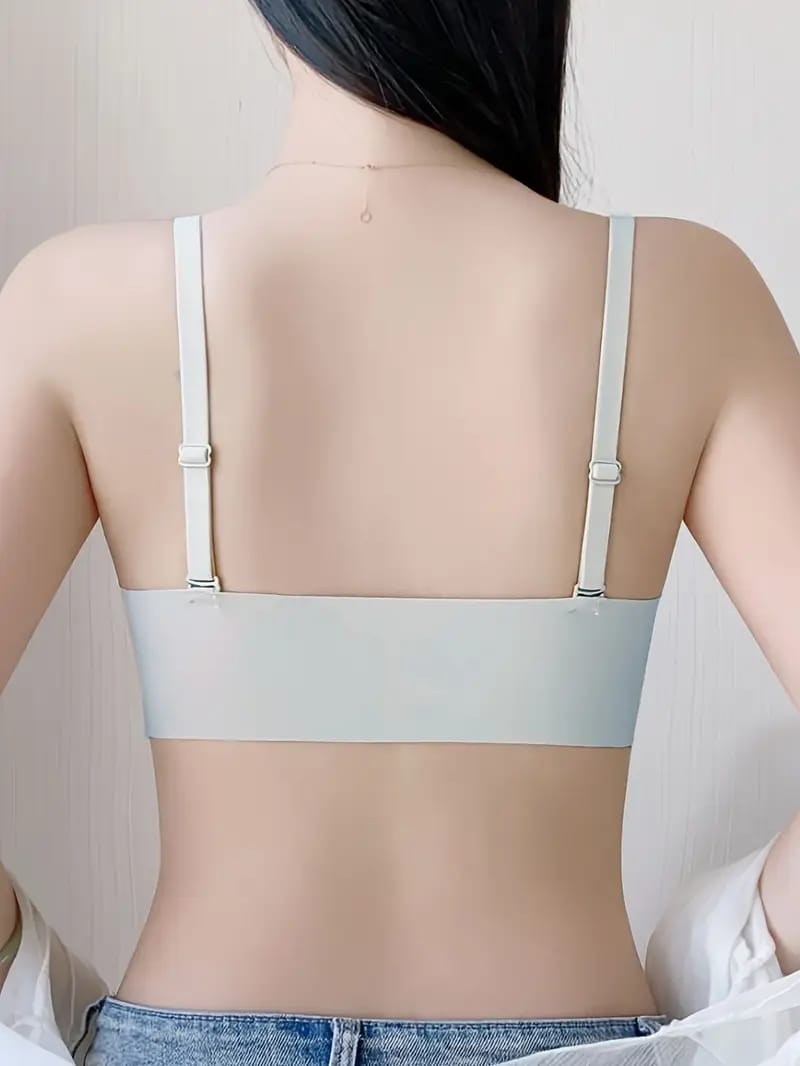 ✨ ConfortShell Bra ✨ Tu comodidad, tu poder, tu piel libre 💖 Sujetador sin aros👙Sin límites💃Solo confort real🌬️