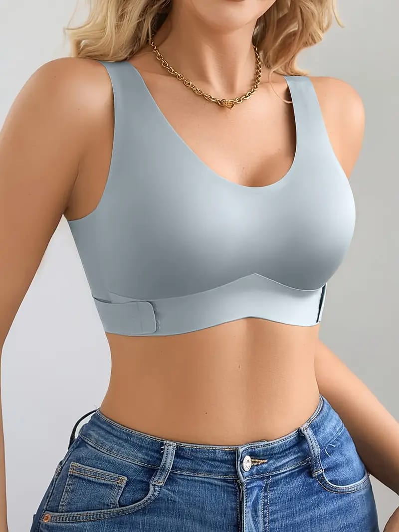 ✨AuraFlex 💖Libertad, Estilo y Comodidad en Cada Movimiento🌸Descubre el sujetador sin costuras que abraza tu figura, te da soporte sin presión y te hace sentir ligera como el aire 🌬️💪