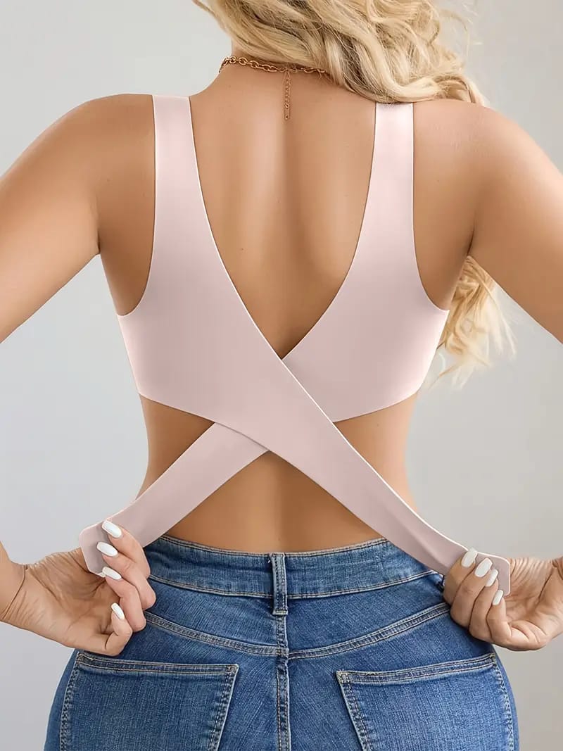 ✨AuraFlex 💖Libertad, Estilo y Comodidad en Cada Movimiento🌸Descubre el sujetador sin costuras que abraza tu figura, te da soporte sin presión y te hace sentir ligera como el aire 🌬️💪
