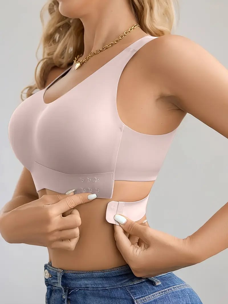 ✨AuraFlex 💖Libertad, Estilo y Comodidad en Cada Movimiento🌸Descubre el sujetador sin costuras que abraza tu figura, te da soporte sin presión y te hace sentir ligera como el aire 🌬️💪