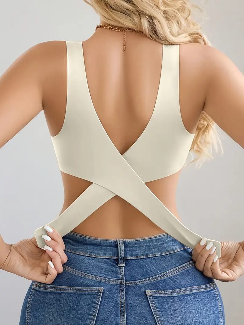 ✨AuraFlex 💖Libertad, Estilo y Comodidad en Cada Movimiento🌸Descubre el sujetador sin costuras que abraza tu figura, te da soporte sin presión y te hace sentir ligera como el aire 🌬️💪