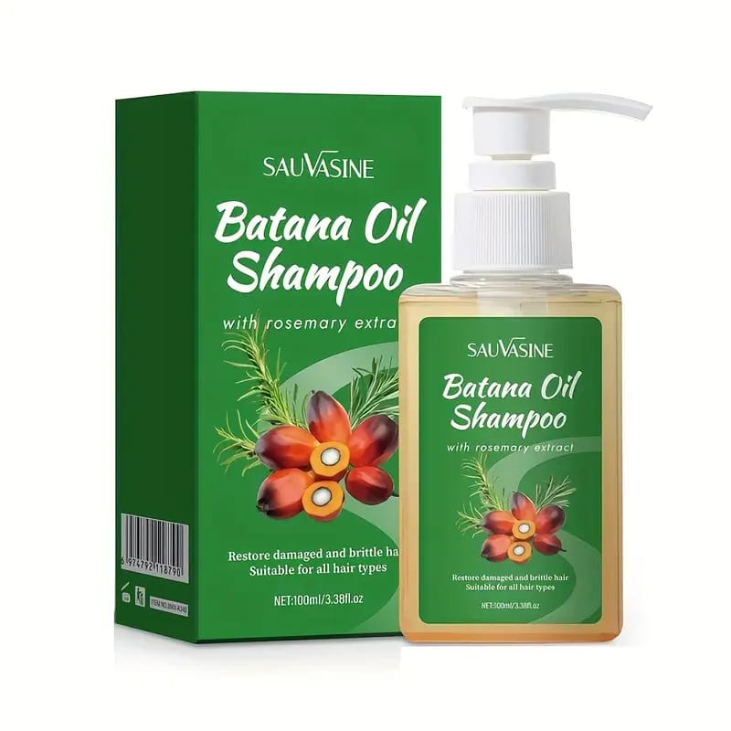 💛✨ Champú Batana – Nutrición Pura para un Cabello Fuerte, Brillante y Renovado ✨💛