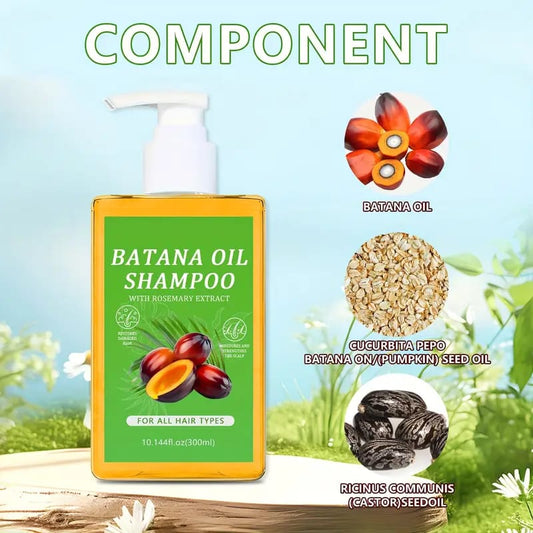 💛✨ Champú Batana – Nutrición Pura para un Cabello Fuerte, Brillante y Renovado ✨💛