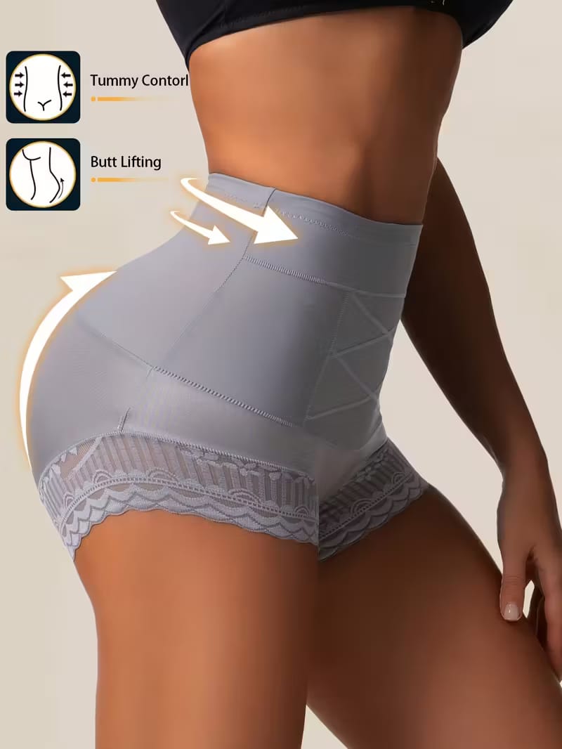 Bragas de Cintura Alta con Control de Abdomen ✨💖Comodidad suave y diseño sin costuras que estiliza tu figura al instante sin marcar la ropa 🌸🔥