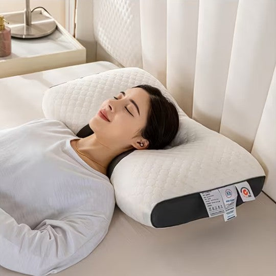 ALMOHADA ORTOPÉDICA ORTHOSLEEP 💤🦴 DUERME MEJOR, ALINEA TU COLUMNA Y DESPIERTA SIN DOLOR 😴✨ CONFORT PREMIUM TODA LA NOCHE 🔥💙