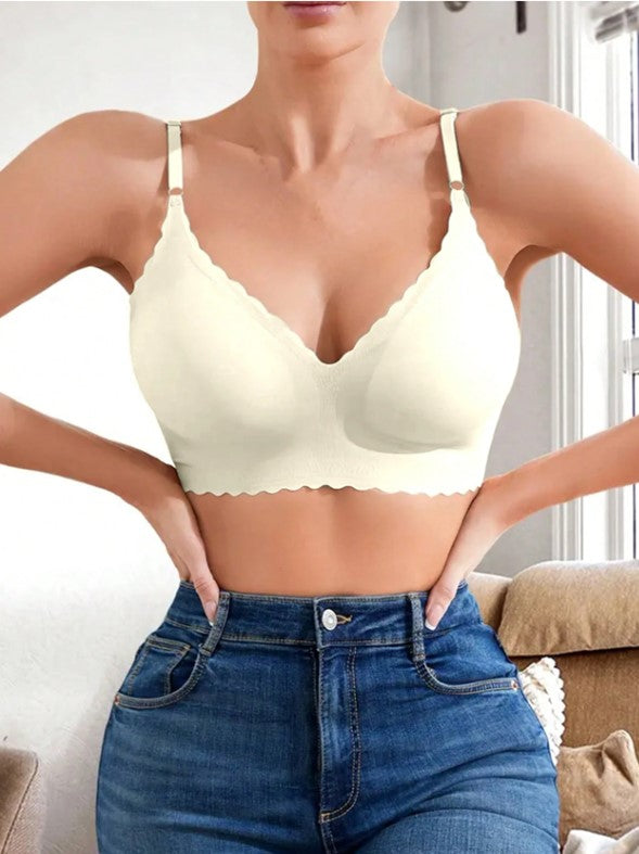 ✨ Second Skin👙El brasier que no sientes ✨ 😌Comodidad brutal🔥 Realce natural 👗Invisible bajo todo
