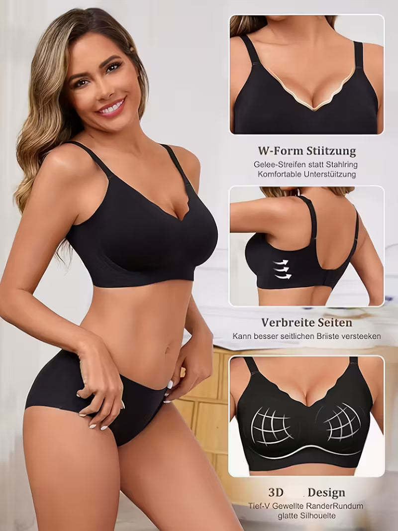 💖REAL BRA 🔥Cero Aros🌿Cero Dolor🌿100% Real🤍Por fin Ya no tengo que elegir entre verme bien o estar cómoda🌸