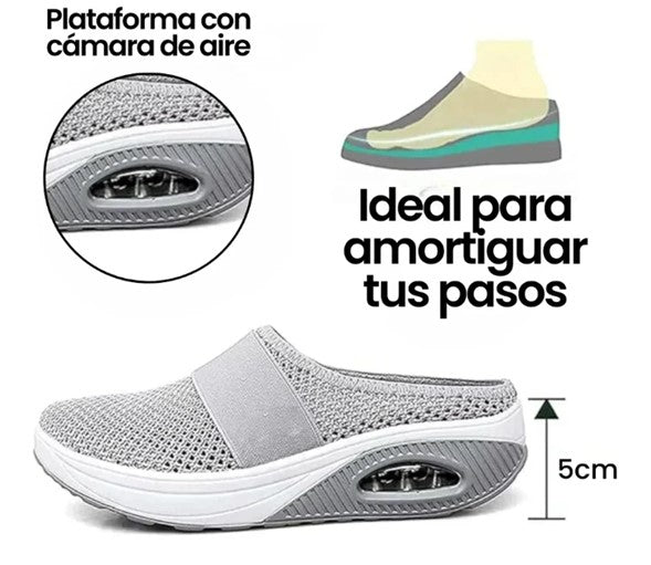 🚨 ¡NO MÁS DOLOR AL CAMINAR! 👣 NaturaFoot Corrige tu postura 🧘‍♀️ Alivia el dolor de pies y espalda 💢 Camina con frescura 🌬️ y estilo 🌿