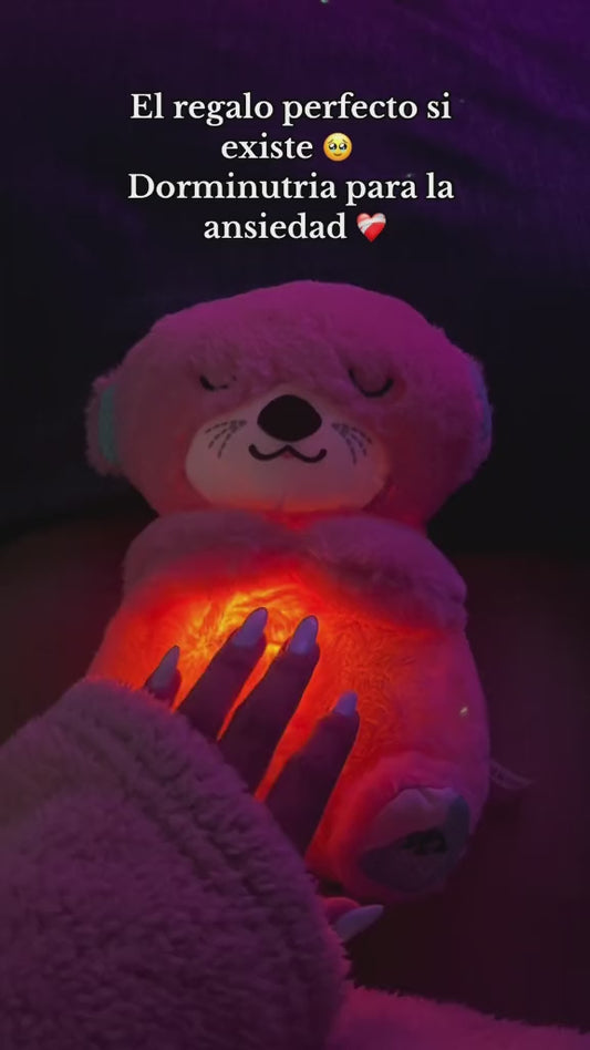 🌙✨ Nutria Peluche que Respira 🦦💤Calma la Ansiedad y Tranquiliza al Instante 🤱💤